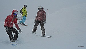 group snowboarding Bariloche 2012