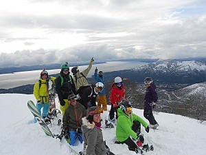 group shot, Bariloche back Country 2012