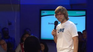 Pro Snowboarder, and founder of The Kevin Pearce Fund, Kevin Pearce Received the Stoked Achievement Award and addressed the audience at last year's event.